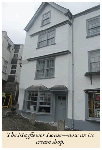 Mayflower House - now an ice cream shop